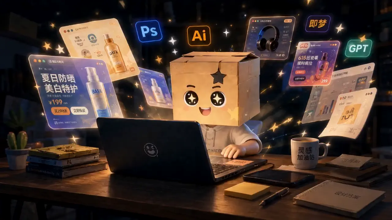 AI 创意广告作品