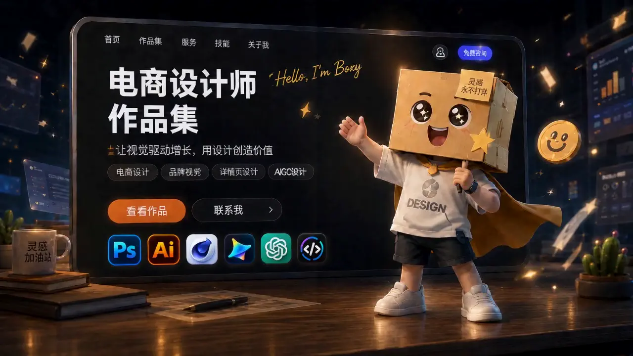 未来界面概念作品